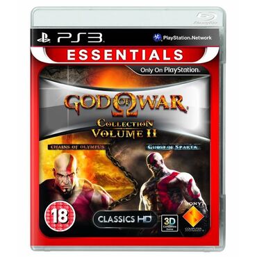 Qaşıqlar: God of War, Ekşn, Disk, PS3 (Sony PlayStation 3)