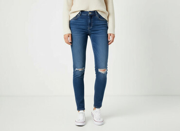 ubrania dla nastolatków h m: H&M, Jeansy damskie, rozmiar XS
