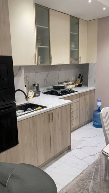 сокулук квартиры: 2 бөлмө, 80 кв. м, Элитка, 2 кабат, Дизайнердик ремонт