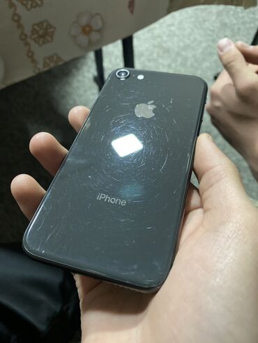 айфоны 8: IPhone 8, Новый, 64 ГБ, Черный, Зарядное устройство, Чехол, Кабель, 75 %