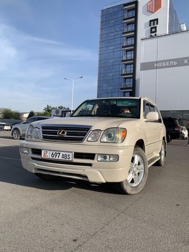 лексус 470 jx: Lexus LX: 2004 г., 4.7 л, Автомат, Бензин, Жол тандабас