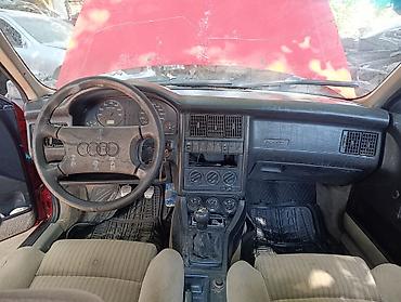 поло двигатель: Audi 90 (B3) – на разбор - Кузов: седан, цвет красный, оригинальная — 6