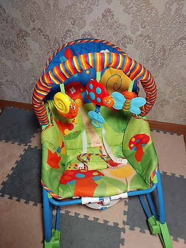 chicco кресло: Кресла-качалка, Б/у, цвет - Синий — 2