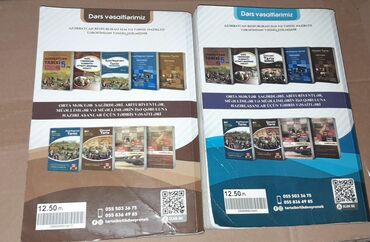 CD, DVD disklər və kassetlər: Bu dərs vəsaitləri ümumi tarix və Azərbaycan tarixi fənləri üzrə