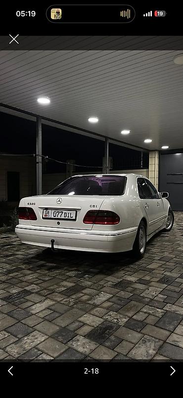124 e500: Mercedes-Benz E-Class: 2002 г., 3.2 л, Автомат, Дизель, Седан — 2