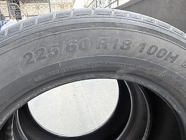 kumho: Летние шины Kumho б/у 1000 за пару - Размер: 225/60 R18 - Индекс — 3