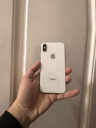 iphone x kabrolari: IPhone X, 64 ГБ, Белый, Face ID