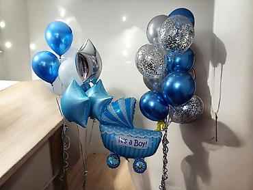 Канцтовары: Шары Набор гелиевых шаров для любых праздников. Шары различных цветов — 5