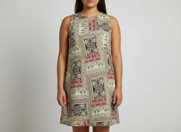 sukienki trapezowa na wesele plus size: Atmosphere, Women`s dress, size 3XL