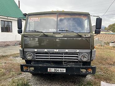 Коммерциялык транспорт: КамАЗ самосвал, 6x4 - Кузов-самосвал с высокими бортами, задняя — 1