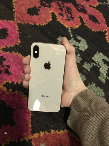 Apple iPhone: IPhone Xs, Б/у, 256 ГБ, Золотой, Чехол, Кабель, 77 %