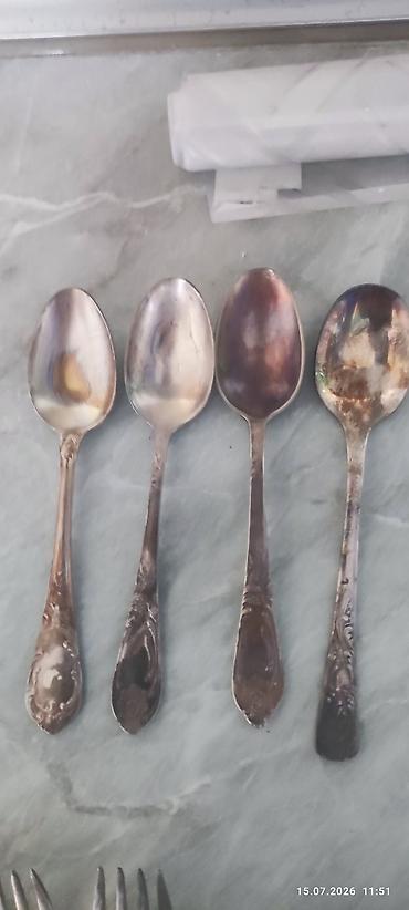 qedimi caydan: Məhsul: Qədimi çay/qatıq qaşıqları dəsti – qarışıq modellər Tərkib: - — 10