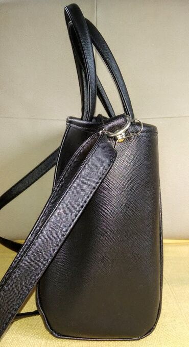Torbe: Moderna crna torba NOVO Prelepa i moderna crna torba, potpuno nova i — 8