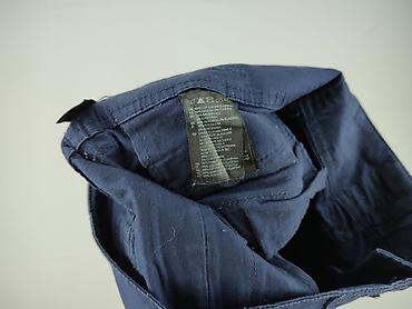 granatowa: H&M, Spodnie materiałowe damskie, rozmiar S — 5