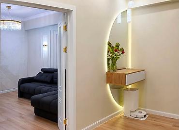 imak: 2 комнаты, 76 м², Асанбай мкр Элитка, 13 этаж, Дизайнерский ремонт — 10