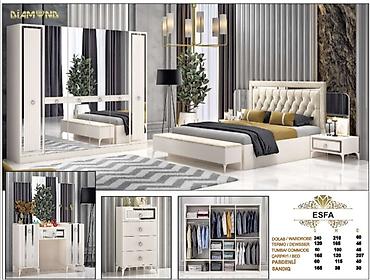 mebel kreditle: İkinəfərlik çarpayı, Termo, Dolab, Tumba, Yeni — 1