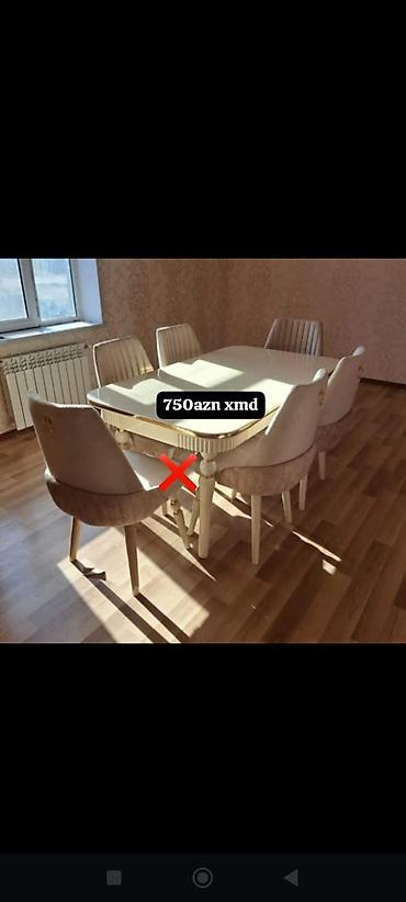 stol 2ci əl: Masa stull desdi yeni — 1