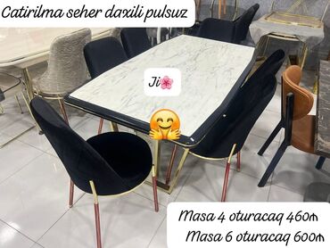 mebel stul: Masa desti yeni qonaq otağı mebeli