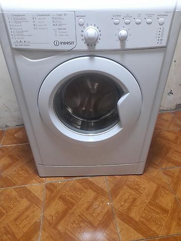 Техника и электроника: Стиральная машина Indesit, 6 кг, Б/у, Автомат, Без сушки, Нет кредита, Бесплатная доставка — 1