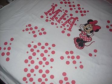 Ostale dečije stvari: Prekrivac za bebe sa stampom pomzelji ime,slika,podaci rodjenja — 2