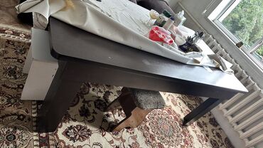 бу стол для кухни: Кухонный стол, Б/у, Прямоугольный, Нераскладной