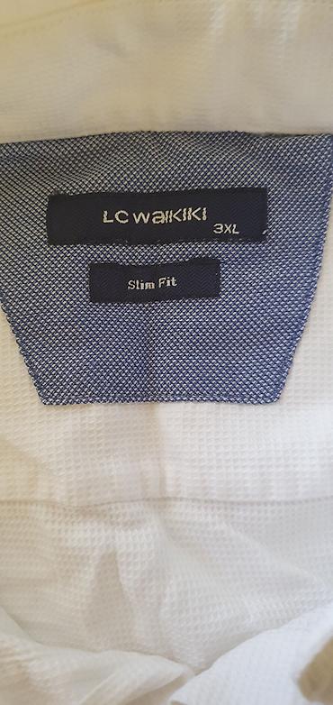 djonovi za patike: LC Waikiki 3XL Slim Fit – bela muška košulja 🤍💙 LC Waikiki muška — 2