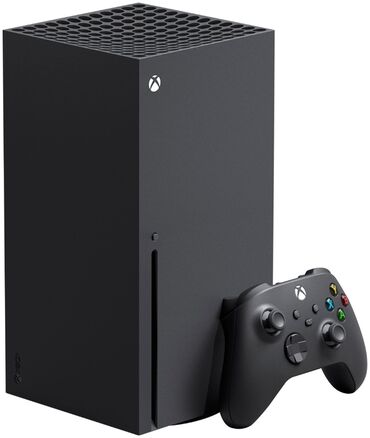 Xbox Series X: Собранная в оригинальном черном корпусе игровая консоль Microsoft Xbox