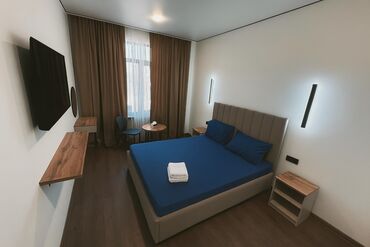 суточные дом бишкек: 1 комната, Душевая кабина, Постельное белье, Кондиционер