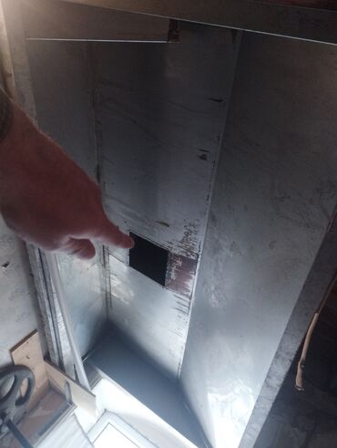 Metal axtaran aparatlar: Boyuk havachekme qurgusu. Paslanmaz metal (nerjaveyka) olchusu 5 metr