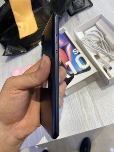 telefon ikinci el satış: Samsung A10s, 32 GB, rəng - Qara, Barmaq izi