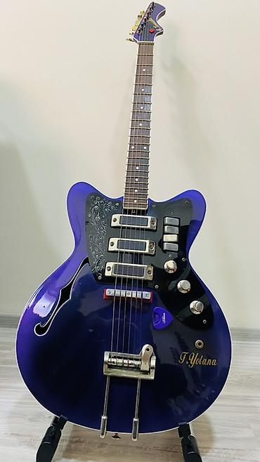 Elektro gitaralar: Tonika “Tornado” yarım-hollow elektrik gitara - Korpus: yarım-hollow — 10