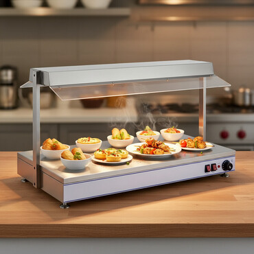 Ostali kuhinjski aparati: Topli stand ploča za grejanje sa lampom 🔥 NOVO SPECIFIKACIJE Veličina na lalafo.rs — 1 Ostali kuhinjski aparati: Topli stand ploča za grejanje sa lampom 🔥 NOVO SPECIFIKACIJE Veličina — 1