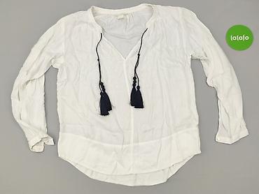 biala obcisla bluzka: H&M, Bluzka damska, rozmiar XS — 2