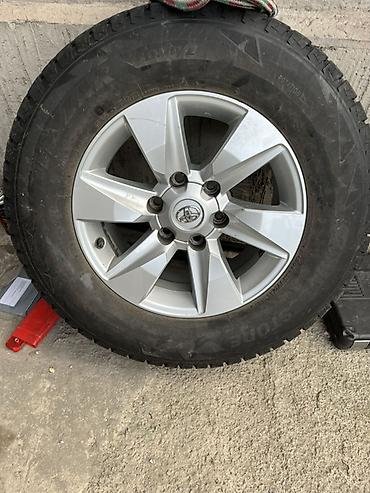 step wgn: Зимние шины Bridgestone Blizzak DM-V2 на дисках Toyota - Размер — 9