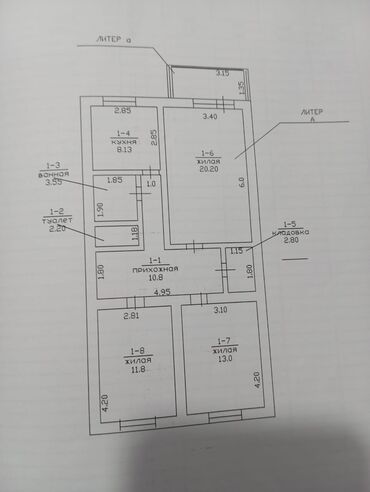 дом на иссык куле купить: 3 бөлмө, 2 кв. м, 2 кабат