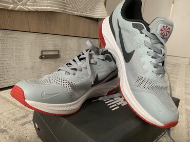 спортивные костюмы для женщин: Мужские кроссовки, 43, Nike, Новый, цвет - Серый, Самовывоз, Платная доставка