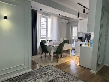 новый дом бишкек: 3 комнаты, 78 м², Элитка, 8 этаж, Евроремонт