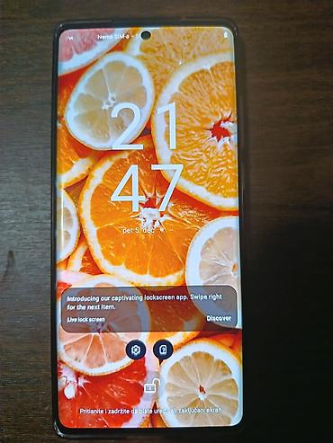 prodajem tablet: Motorola g85. Telefon u odličnom stanju kao nov, malo korišćen. Bez — 2