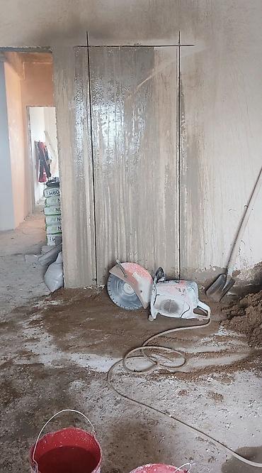 Beton işləri: Beton kəsmə beton deşmə xidməti Beton kesen beton deşen beton kesimi — 3
