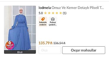 kameliya gülü satışı: Məhsul: Iodmela – “Omuz və Kəmər Detaylı Pliseli” uzun don - Rəng — 4