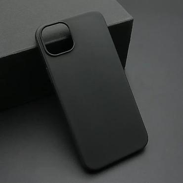 fly sx210: Ultra tanka futrola u boji za iPhone 15 Plus (6.7) u crnoj boji — 1