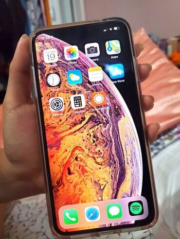 iphone 11 2ci el: IPhone 11 Pro Max, Qızılı, Face ID