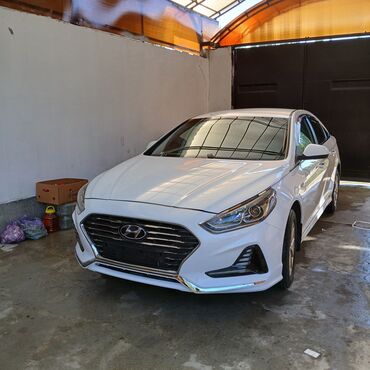 самые дорогие машины в кыргызстане: Белый седан Hyundai Sonata нюрайс 2020 свежий без пробега по Кр