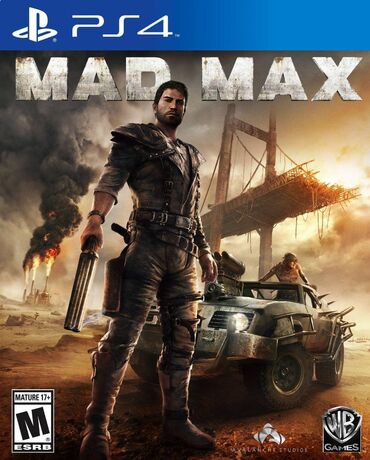игры на псп: Оригинальный диск!!! Mad Max для PlayStation 4 основана на