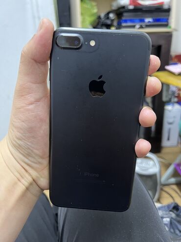 Apple iPhone: IPhone 7 Plus, Б/у, 128 ГБ, Черный, Защитное стекло, 100 %