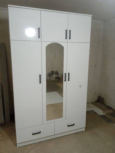Шкафы для одежды: Шкафы для одежды есть все расцветки доставка по городу Бишкек — 12