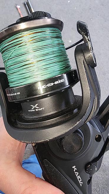 леска: Kaida Pro Beach Guard 4.25 Kolen. Kolen əl tutan rezin Fosfordur — 6