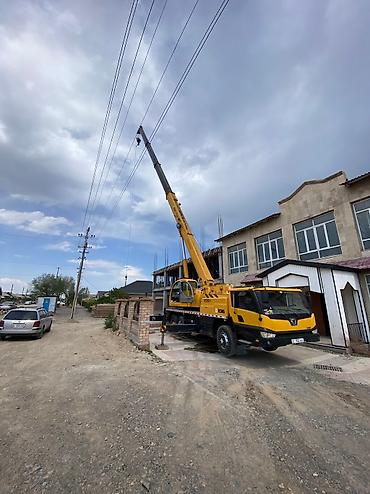 Услуги автокрана: Стрела 48 м, 25 т — 16