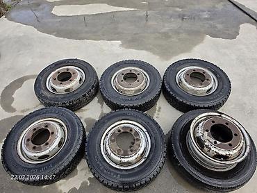 Disk təkərlər: İşlənmiş Disk təkər Mercedes-Benz 215 / 75 / R 16, 6 Boltlu — 1