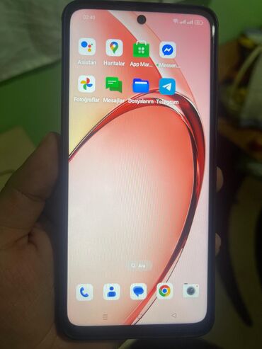 Oppo: Oppo A3x, 64 GB, rəng - Bənövşəyi, İki sim kartlı